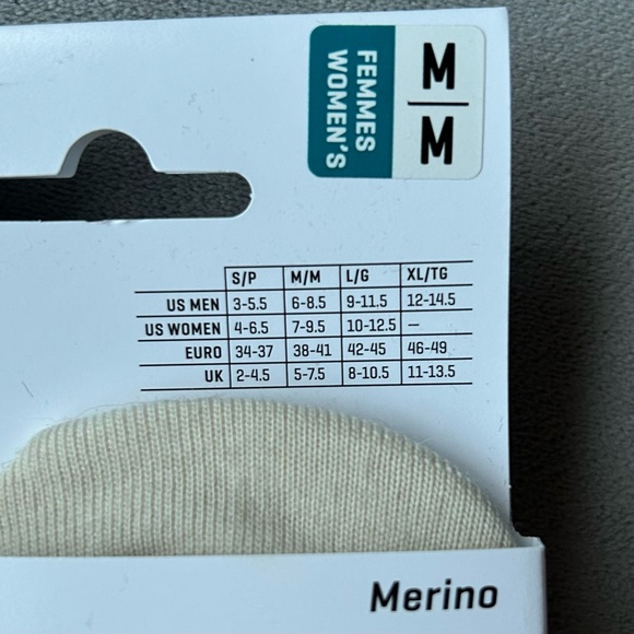 Smartwool ~ No Show Socks ~ Merino Wool ~ Women’s Size Medium 7-9.5 ~ Brand New! - Picture 5 of 5